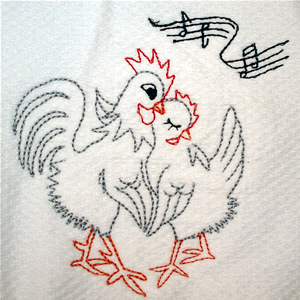 Vintage Chicken Romance - Click Image to Close