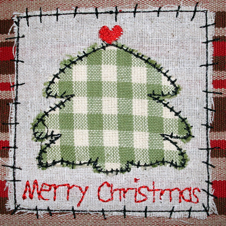 Primitive Christmas Placemat Bag