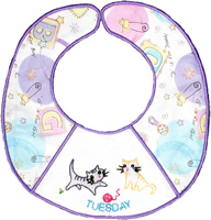 Vintage DOW Baby Bibs - Click Image to Close