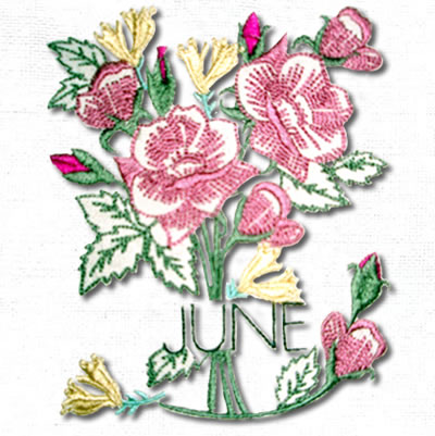 Vintage Flowers For Each Month