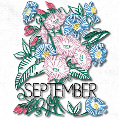 Vintage Flowers For Each Month