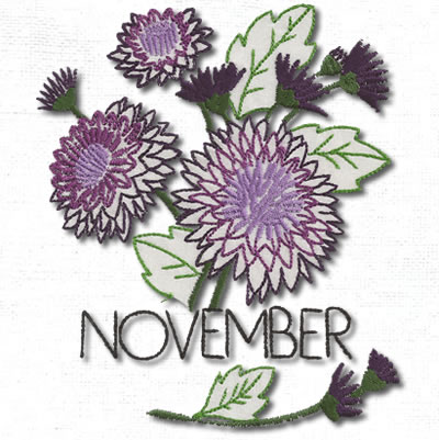 Vintage Flowers For Each Month