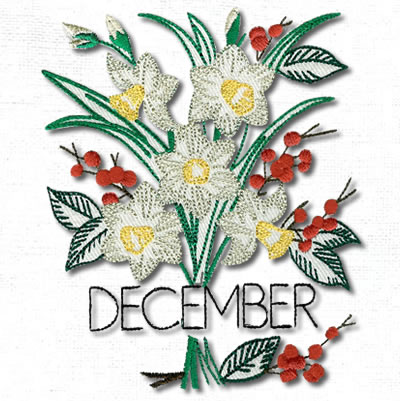 Vintage Flowers For Each Month