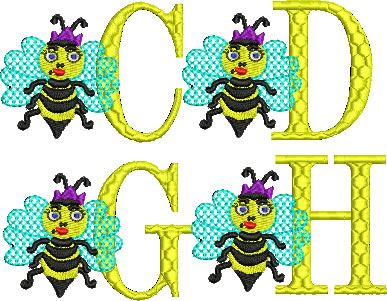 Queen Bee Alphabet