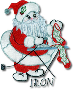 Vintage DOW Santa - Click Image to Close