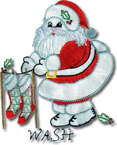 Vintage DOW Santa - Click Image to Close