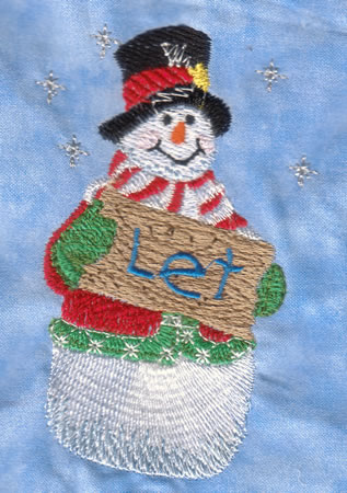 Snowmen in Sweaters - Click Image to Close