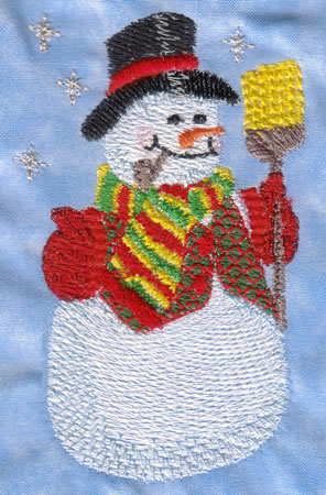 Snowmen in Sweaters - Click Image to Close