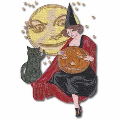 Victorian Halloween Witches - Click Image to Close