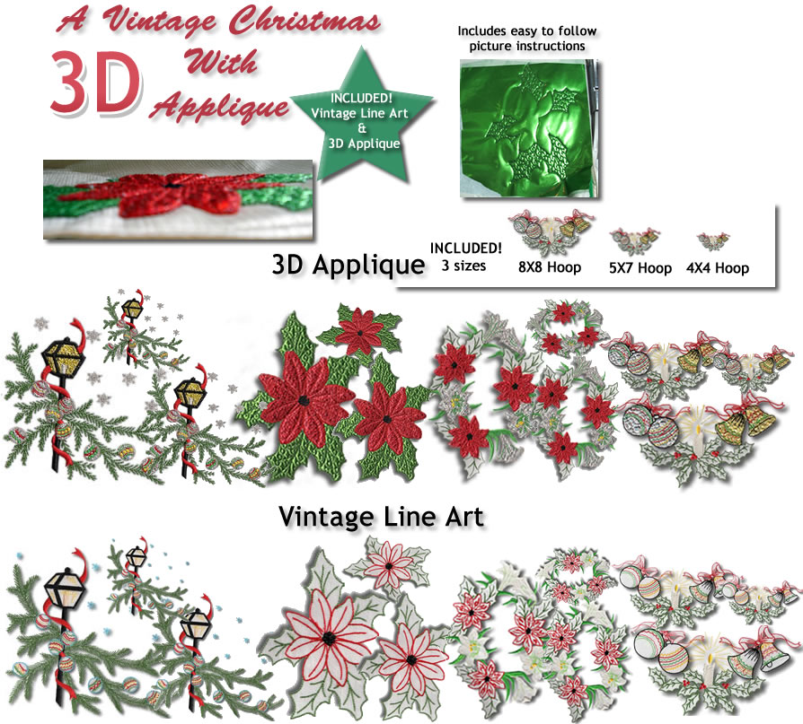 Vintage Christmas 3D - Click Image to Close