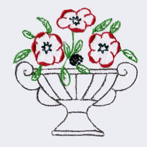 Vintage Flower Baskets - Click Image to Close