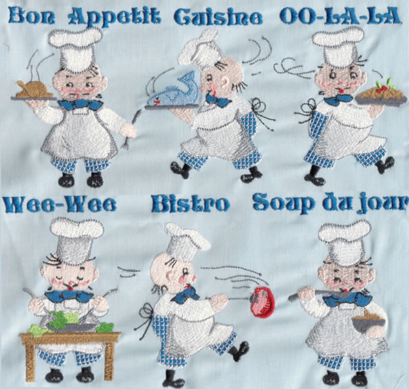 Vintage French Chefs