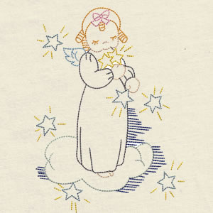 Vintage Precious Angels - Click Image to Close