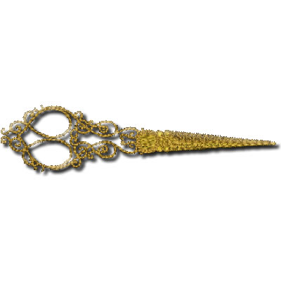 Antique Embroidery Scissors - Click Image to Close